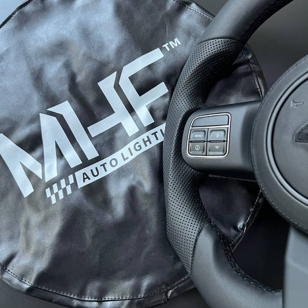 2011-2017 JK Wrangler “426” Black Accent Leather Steering Wheel