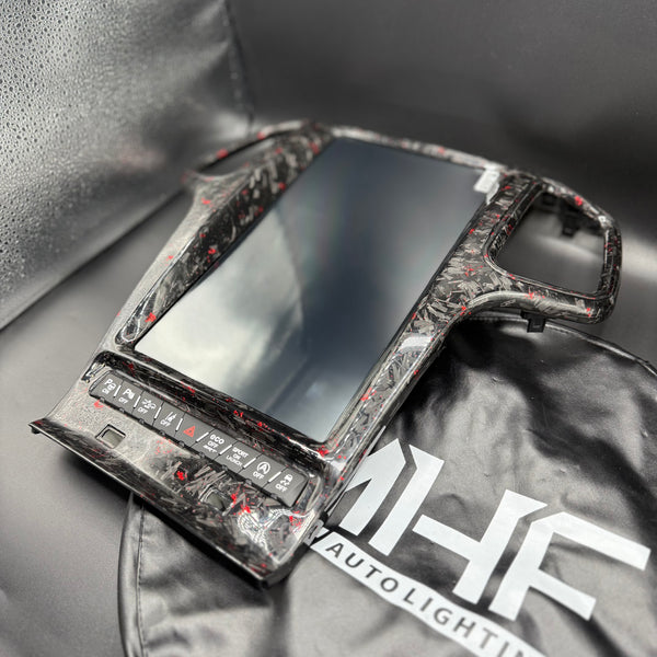 2014-2021 13.6" Forged Carbon Radio Android 10 for Jeep SRT / TrackHawk Jeep Grand Cherokee WK2