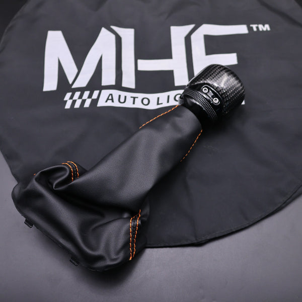 2018+ Jeep Gladiator Orange  Accent Gloss Carbon (Pair)Transmission & 4x4 Custom Shifter