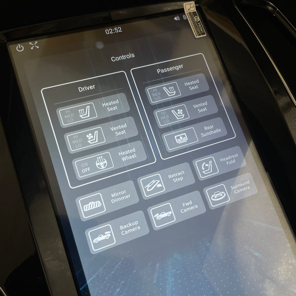 2011-2021 Piano Black 13.6" VERTICAL SCREEN ANDROID 10 NAVIGATION RADIO FOR JEEP GRAND CHEROKEE