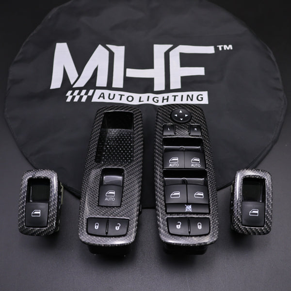 2011-2021 Jeep Grand Cherokee Dodge Durango Carbon Door Switches