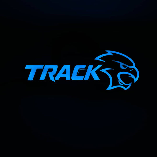Track Hawk RGB illuminated Track Badge