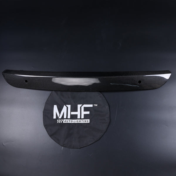 2017-2021 JEEP GRAND CHEROKEE FRONT BUMPER CARBON FASCIA APPLIQUE