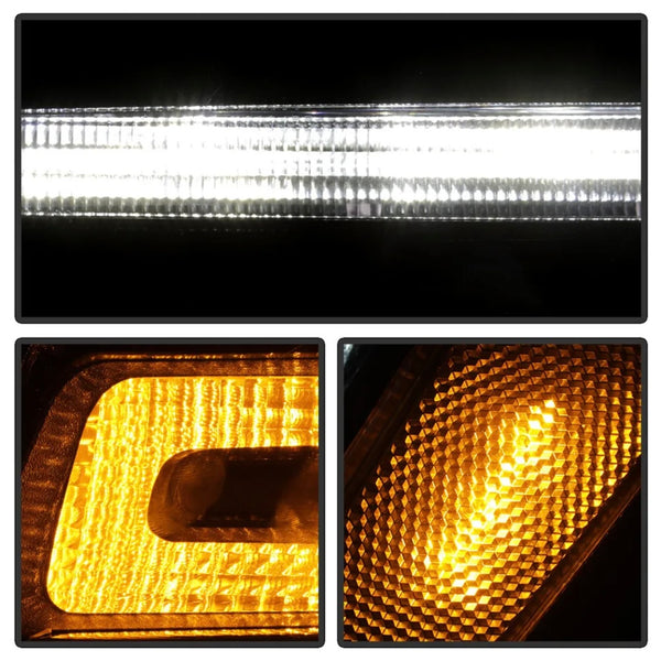 2017-2021 Jeep Grand Cherokee Black Housing Bi-Xenon Headlamps Only