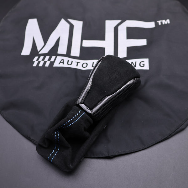 2016-2021 Jeep SRT / TrackHawk Custom Carbon Shifter Alcantara Bermuda Accent