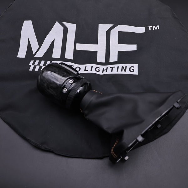 2018+ 392 Jeep Wrangler Gloss Forged Carbon Bronze Accent Stitching Custom Shifter