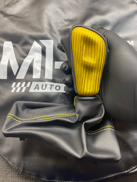 2020-2023 Dodge Ram TRX Shifter Matte Yellow CF Havoc Edition