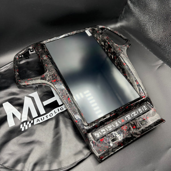 2014-2021 13.6" Forged Carbon Radio Android 10 for Jeep SRT / TrackHawk Jeep Grand Cherokee WK2