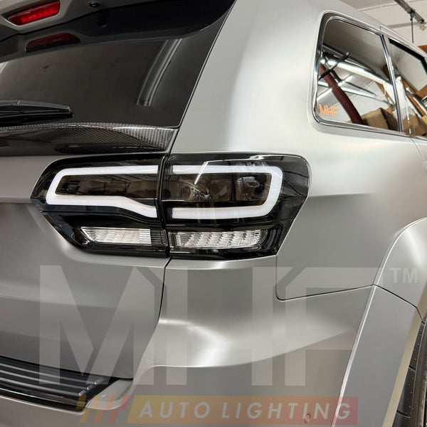 MHF Edition Clear LED Tail Lamps 2014-2021 Jeep WK2 Grand Cherokee