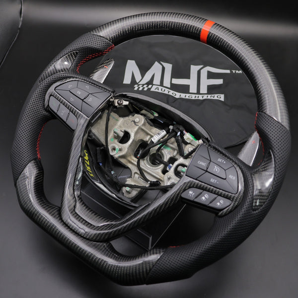2014-2021 Jeep Grand Cherokee Carbon Steering Wheel WK2