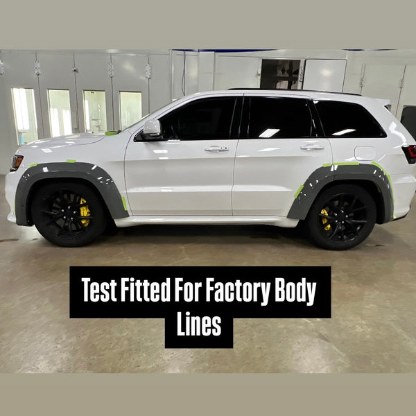 Vicrez Painted Widebody 14 PC Kit OEM Fender Style | Jeep Grand Cherokee SRT TrackHawk 2012-2021