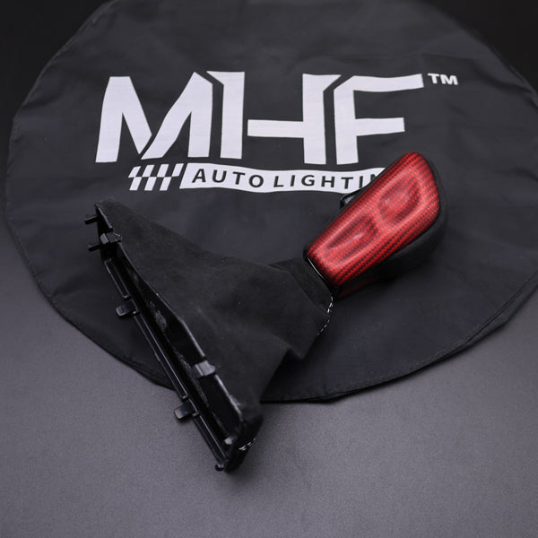 2020-2023 Dodge Ram TRX Shifter Alcantara Matte Red Carbon