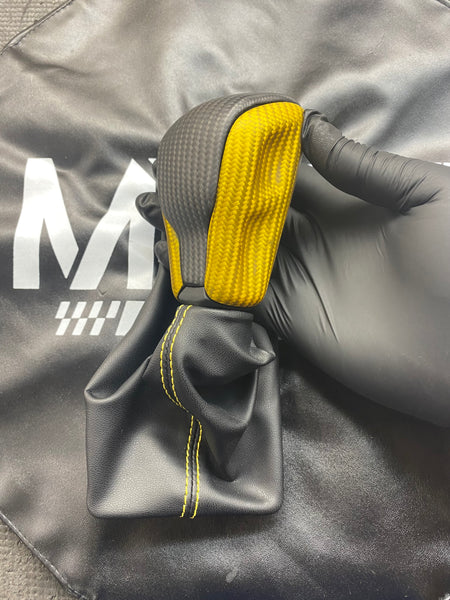 2020-2023 Dodge Ram TRX Shifter Matte Yellow CF Havoc Edition