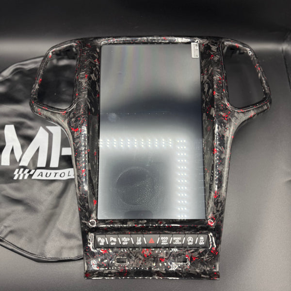 2014-2021 13.6" Forged Carbon Radio Android 10 for Jeep SRT / TrackHawk Jeep Grand Cherokee WK2