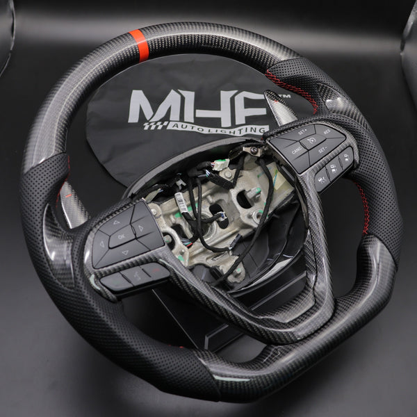 2014-2021 Jeep Grand Cherokee Carbon Steering Wheel WK2