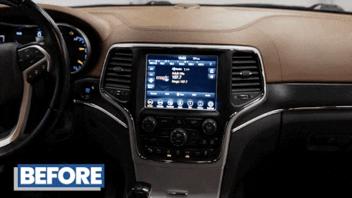 2014-2022 Jeep Grand Cherokee 10.1″ UBN Touchscreen Uconnect 5 GPS Navigation Retrofit Upgrade W/ Wireless Apple CarPlay / Android Auto