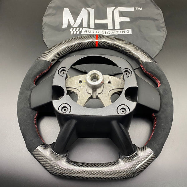 2005-2007 WK1 Jeep Grand Cherokee Red Accent Steering Wheel