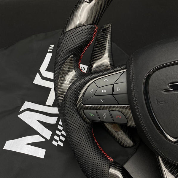 2011-2024 Jeep Dodge Carbon F1 Extended Paddle Shifters Mopar