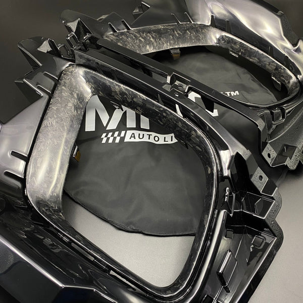 2018-2021 Trackhawk Front Lower Bezels Carbon 6DX58TZZAB 6DX59TZZAB