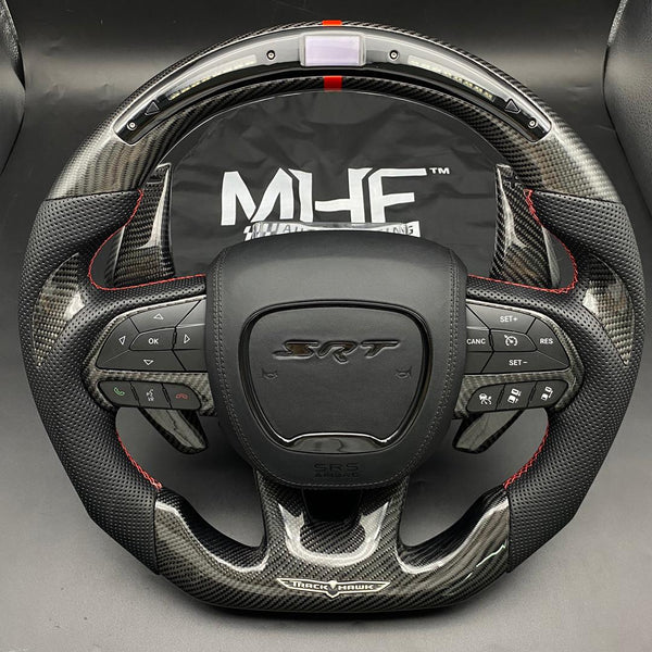 2011-2024 Jeep Dodge Carbon F1 Extended Paddle Shifters Mopar