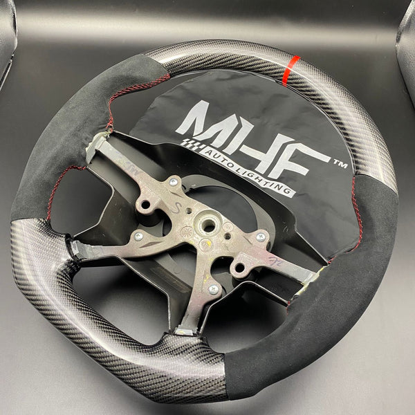 2005-2007 WK1 Jeep Grand Cherokee Red Accent Steering Wheel