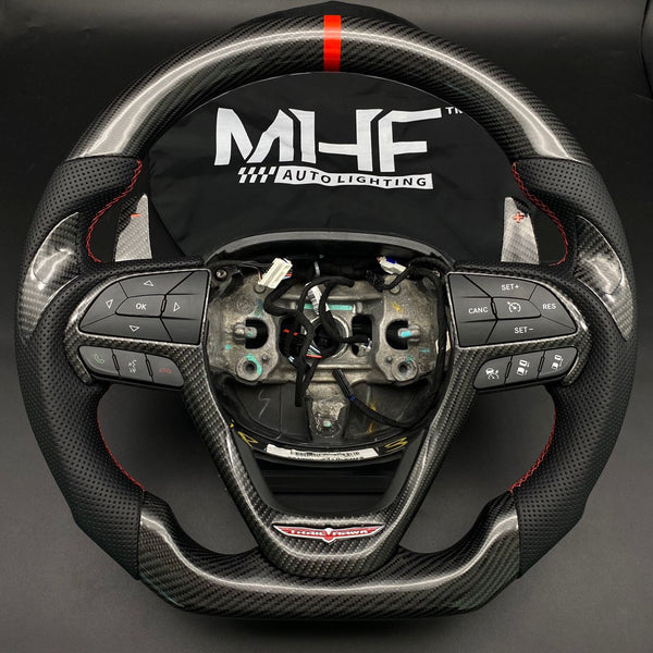 2014-2021 Jeep Grand Cherokee “TrailHawk” Carbon Steering Wheel