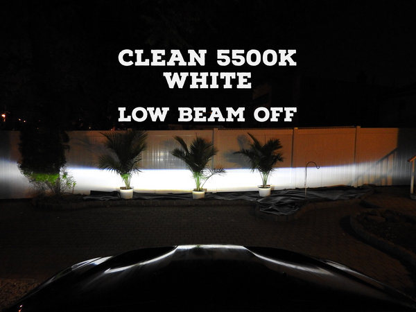 Dual Color LED Fog [1 bulb 2 colors] Choose between a Clean White & Hyper 3000k Yellow