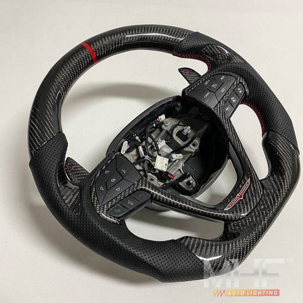 2014-2021 Jeep Grand Cherokee “TrailHawk” Carbon Steering Wheel WK2