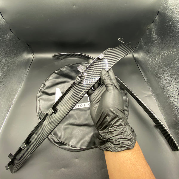 2011-2021 Jeep SRT / TrackHawk Ceramic Coated Carbon Exterior Fender Flare