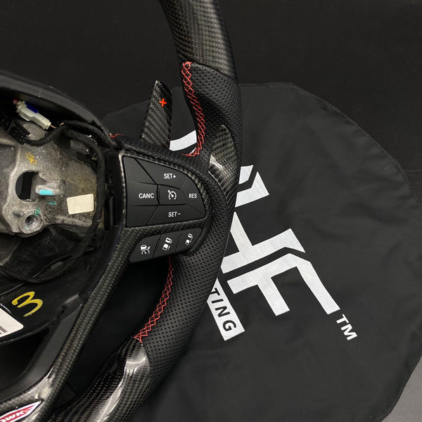 2014-2021 Jeep Grand Cherokee “TrailHawk” Carbon Steering Wheel