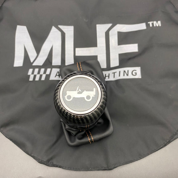 2018-2022 Jeep Wrangler Bronze 392 Accent Custom Shifter
