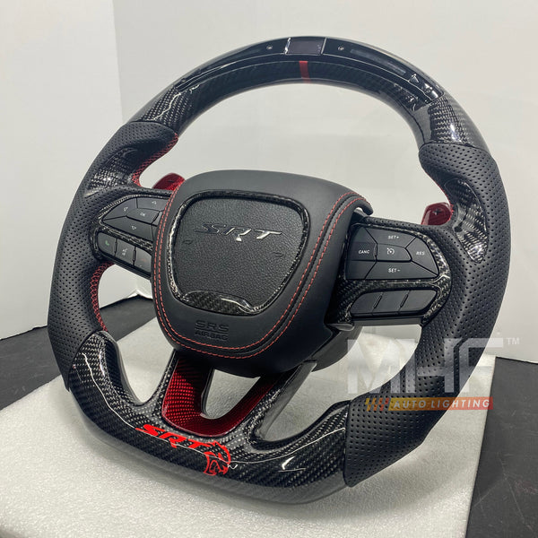 2014- 2021 Carbon Hellcat SRT Steering Wheel