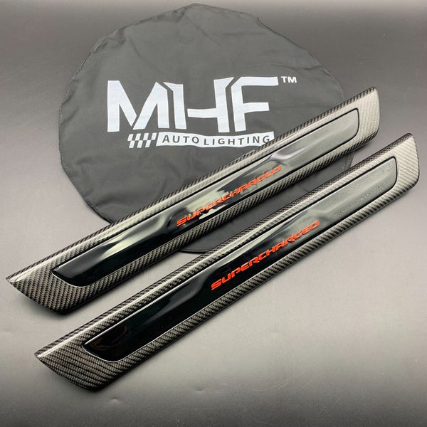 2018-2022 Jeep Trackhawk / Durango Hellcat “Supercharged” Carbon Door Sills
