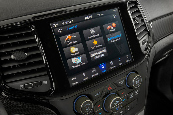 2016-2021 Jeep Grand Cherokee Uconnect 4C NAV with 8.4-Inch Display UAV Radio with Apple CarPlay & Android Auto