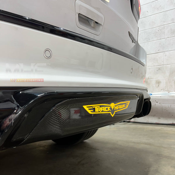 Trackhawk Rear Bumper Hitch Bezel Cover for 2018-2021 Grand Cherokee WK2