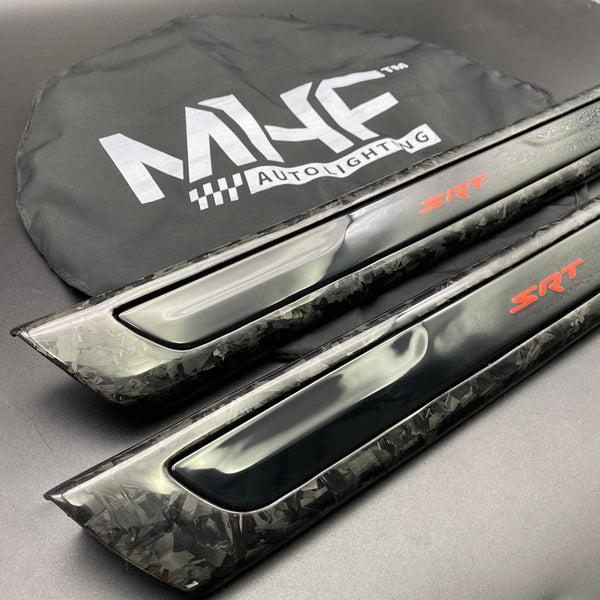 2011-2022 Jeep SRT / Durango SRT Forged Carbon Door Sills