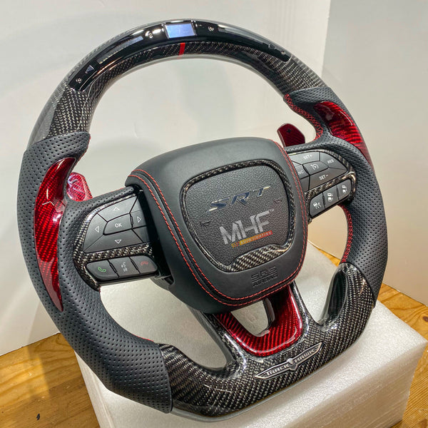SRT illuminated Leather Wrapped Airbag