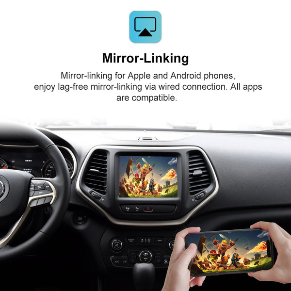 MHF CarPlay Module Integration 2014-2020 Jeep Grand Cherokee