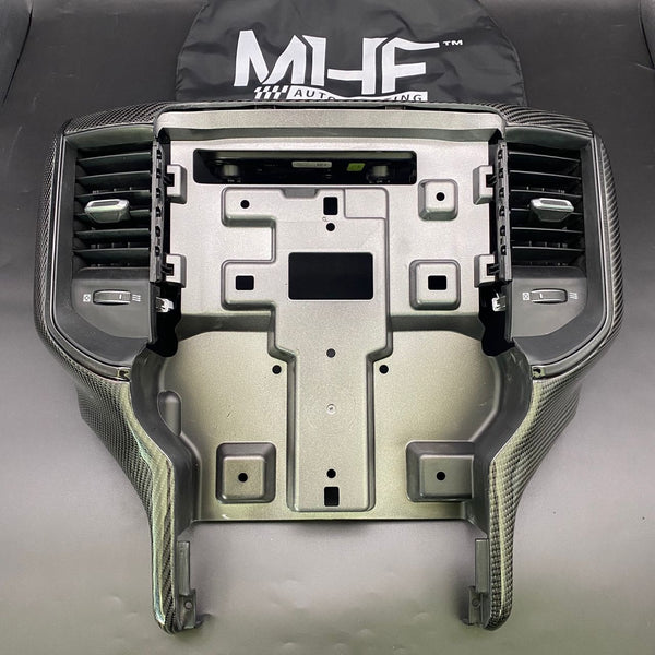 2020+ Dodge Ram TRX Carbon Radio Bezel