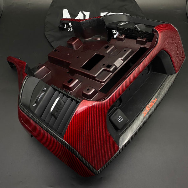 2020+ Dodge Ram TRX Carbon Radio Bezel