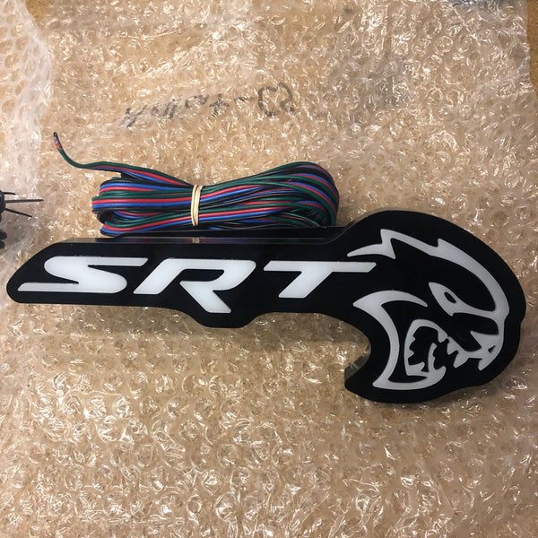 Jeep Track Hawk / Hellcat illuminated Badge