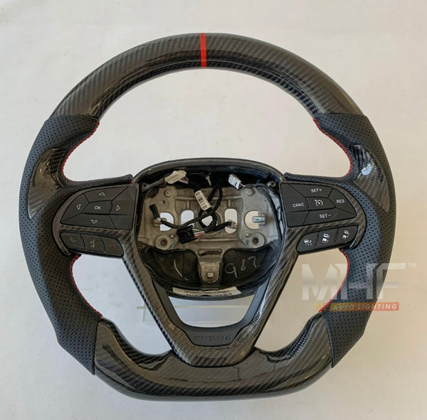 2014-2021 Jeep Grand Cherokee “TrailHawk” Carbon Steering Wheel WK2