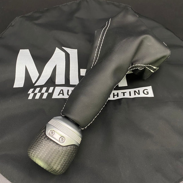 2018-2022 Jeep Wrangler Gladiator Matte Carbon White 4x4 Shifter