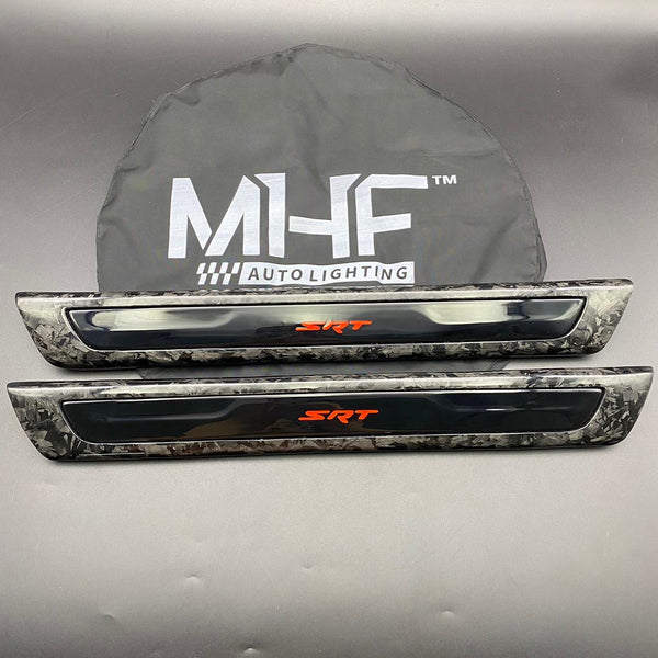 2011-2022 Jeep SRT / Durango SRT Forged Carbon Door Sills