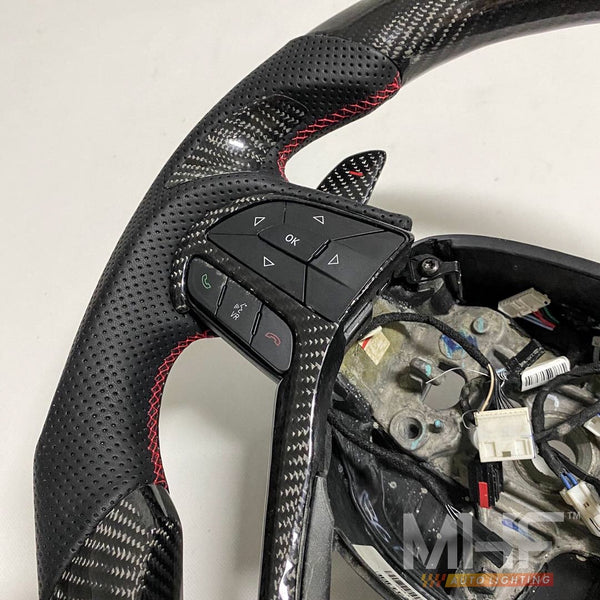 2014-2021 Jeep Grand Cherokee “TrailHawk” Carbon Steering Wheel WK2