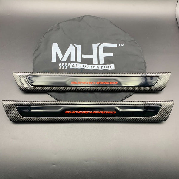 2018-2022 Jeep Trackhawk / Durango Hellcat “Supercharged” Carbon Door Sills