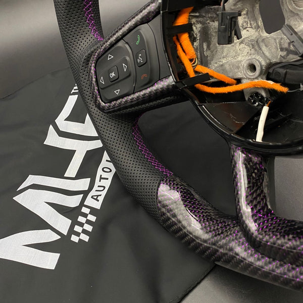 2018+ JT / JL “Purple Carbon ” Jeep Wrangler Steering Wheel