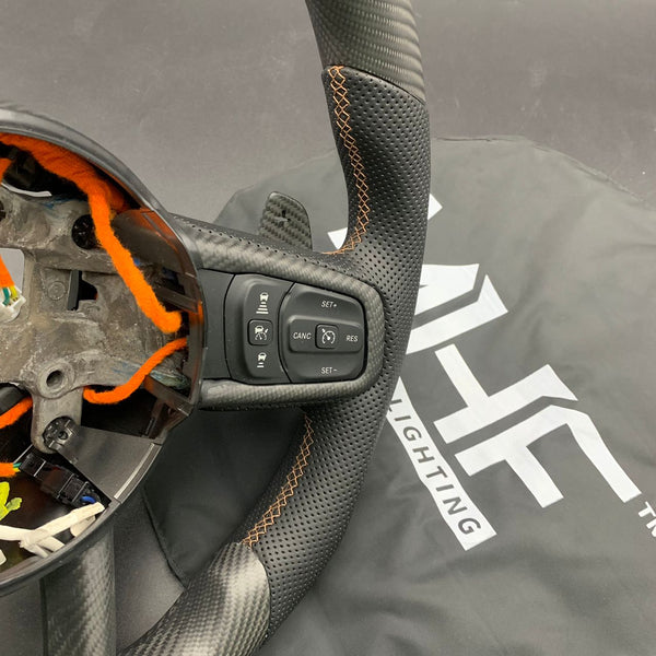 2021+ 392 JL Matte Carbon / Bronze” Jeep Wrangler Steering Wheel