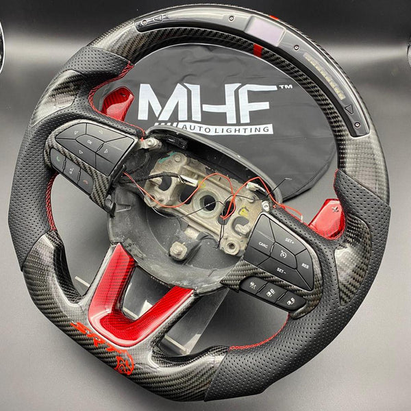 2014- 2021 Carbon Hellcat SRT Steering Wheel