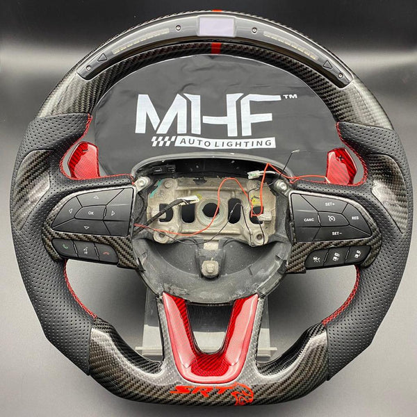 2014- 2021 Carbon Hellcat SRT Steering Wheel